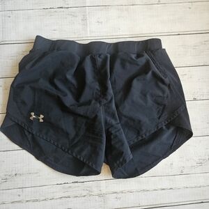 Under Armour Loose Running Black‎ Shorts Size Small